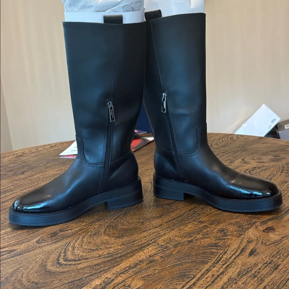 Franco Sarto Black Ankle Boots
